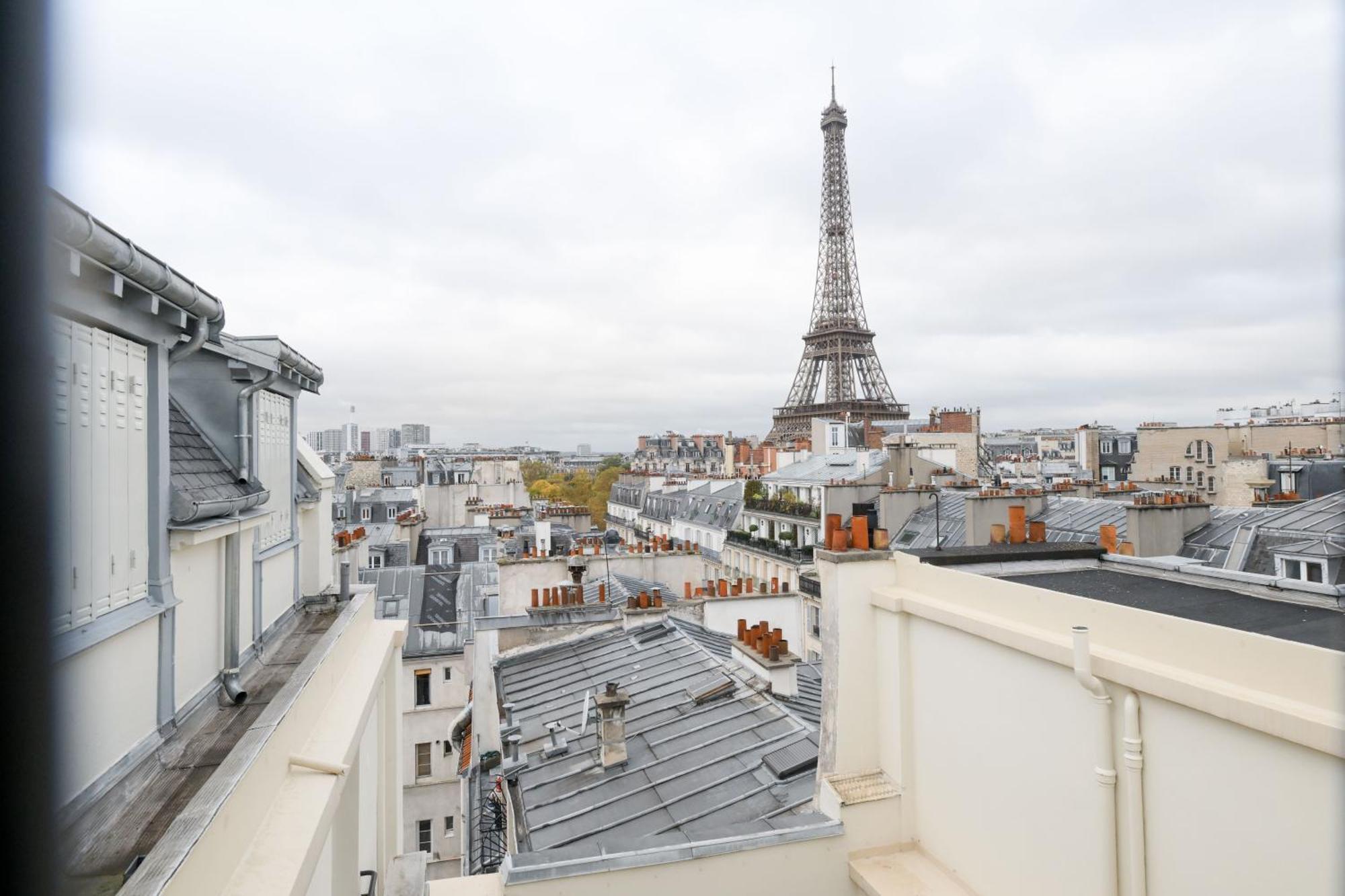 La Vue ! Apartment Paris Bagian luar foto